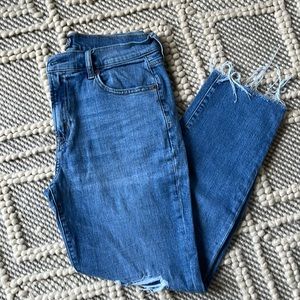 Distressed Gap jean